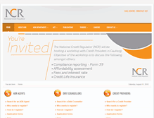 Tablet Screenshot of ncr.org.za