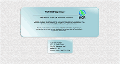 Desktop Screenshot of ncr.org.uk