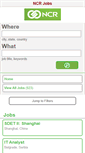 Mobile Screenshot of ncr.jobs